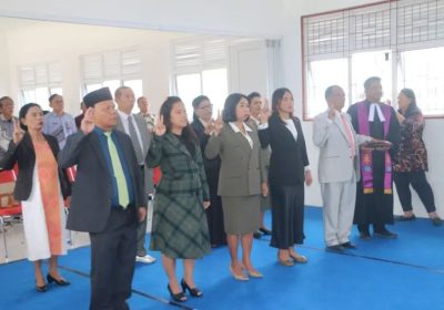 Bupati Taput Lantik 11 Anggota Dewan Pendidikan, Dua di Antaranya Dosen UNITA