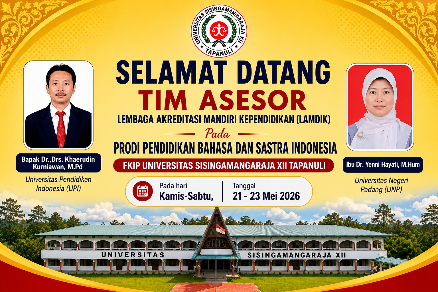 Selamat Datang Tim Asesor
